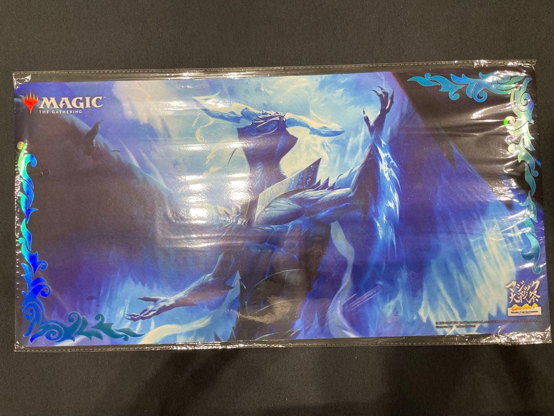 マジック大戦祭　嵐の目、ウギン　プレイマット　箔押し　MTG