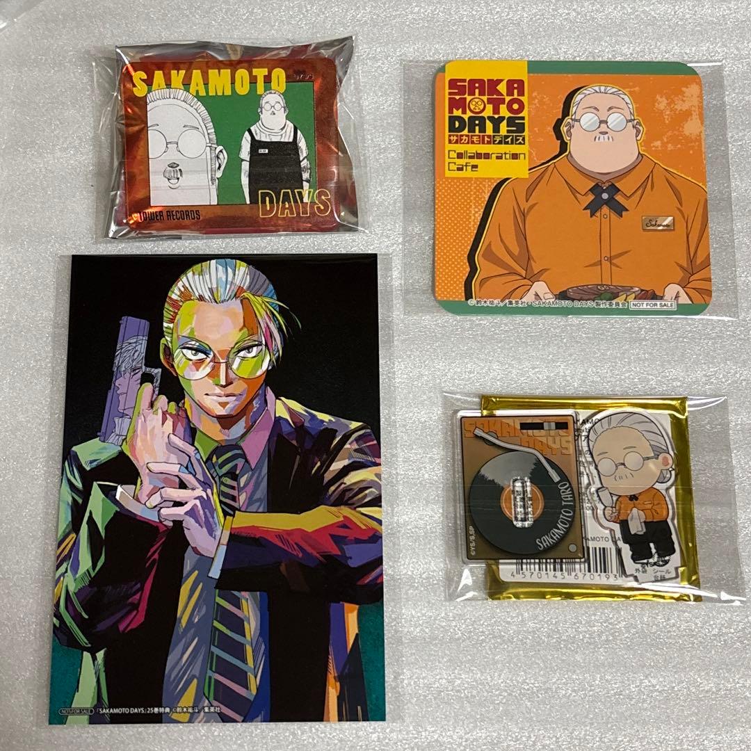サカモトデイズ 坂本太郎 アクリルバッジ アクリルスタンド スイパラ