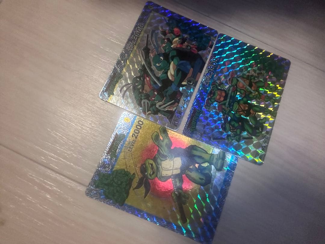 ミュータントタートルズ　カードダス　タカラ