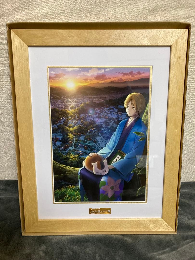 夏目友人帳 夏目貴志 ニャンコ先生 キャラファイングラフ アニプレックス 外箱付