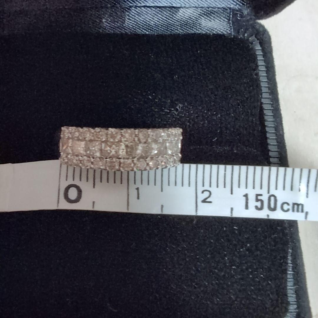 プラチナ ダイヤモンド 1.00ct パヴェ リング pt900 #8.5