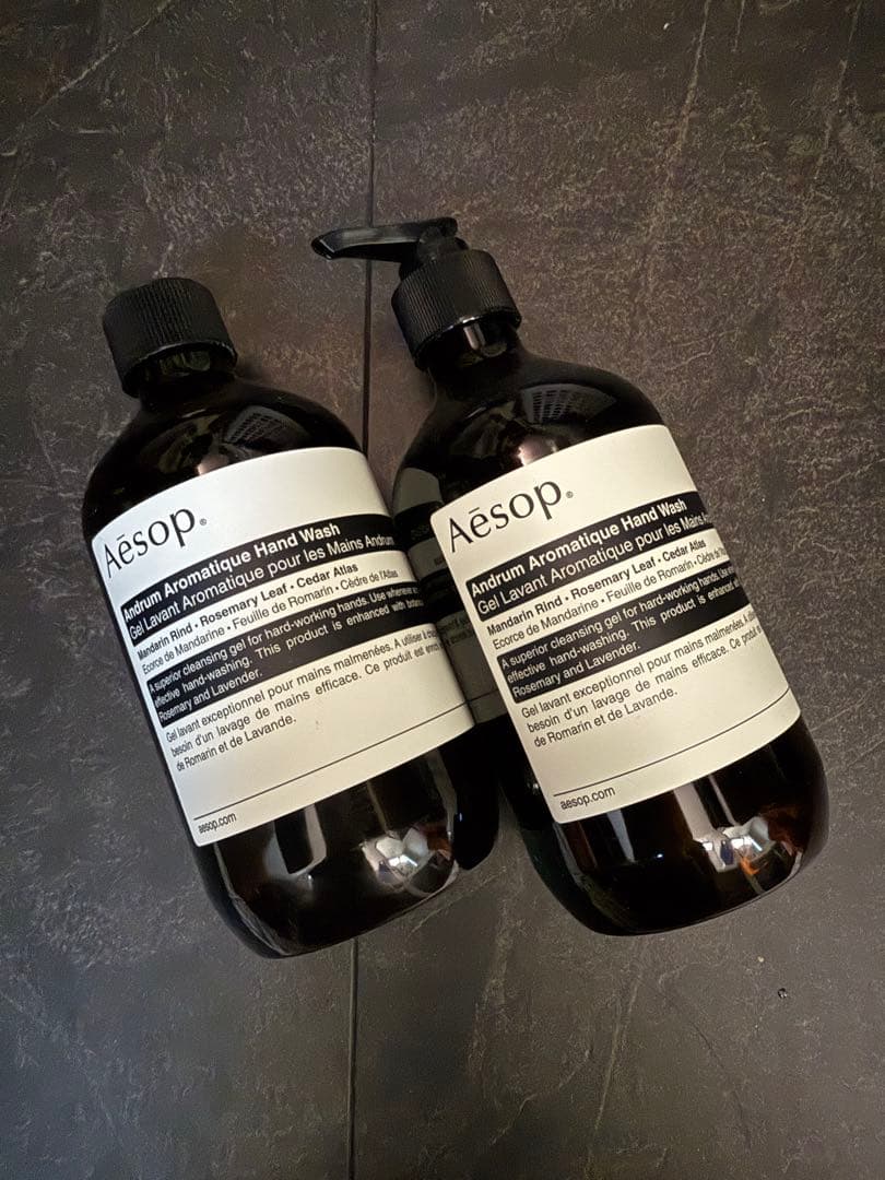 Aesop Hand Wash ハンドウォッシュ 500ml 2本セット Amazon.co.jp: イソップ(Aesop) レスレクション ハンドウォッシュ