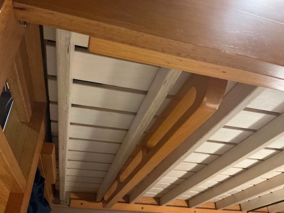 2/21以降 G★SOLID ロフトベッド 木製 大幅値下可 薄型レガリア付