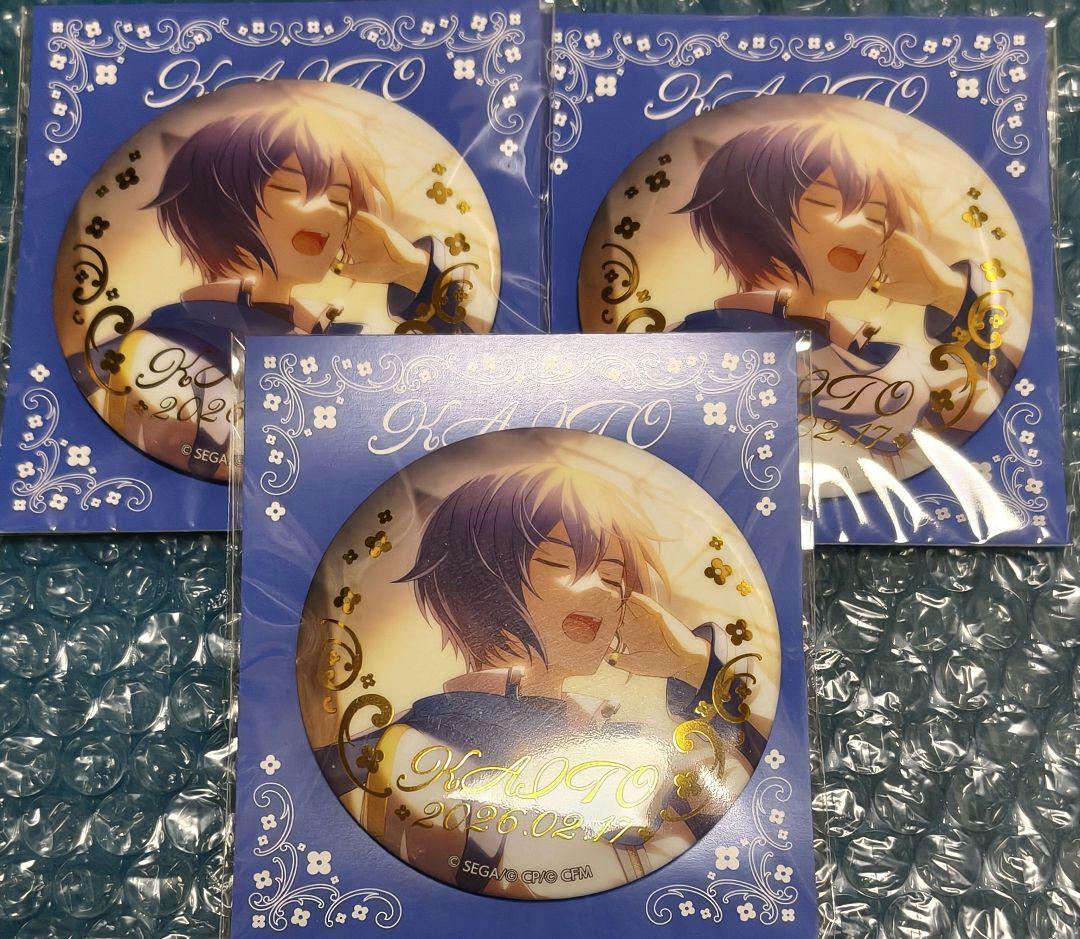 プロセカ はぴこれ KAITO 箔押し缶バッジ賞 A - メルカリ