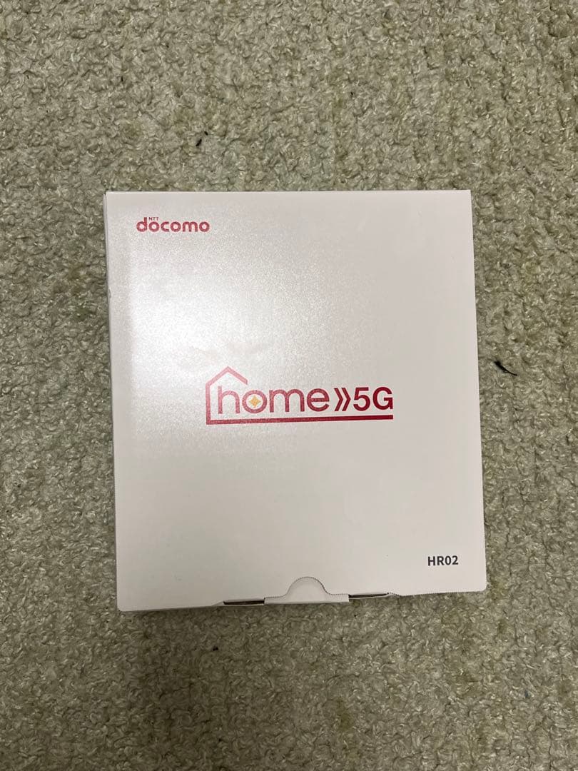 【新品未使用】docomo ドコモ 5G HR02 ダークグレー
