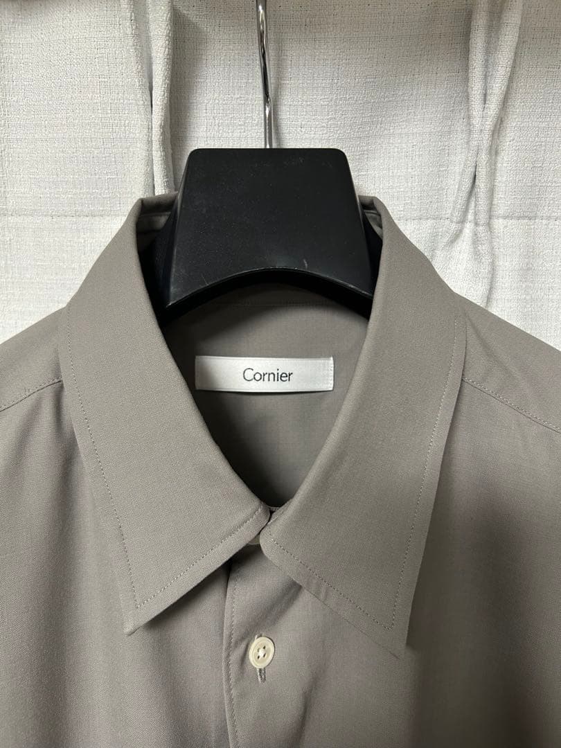 Cornier Super180's WORSTED WOOL SHIRTS - メルカリ