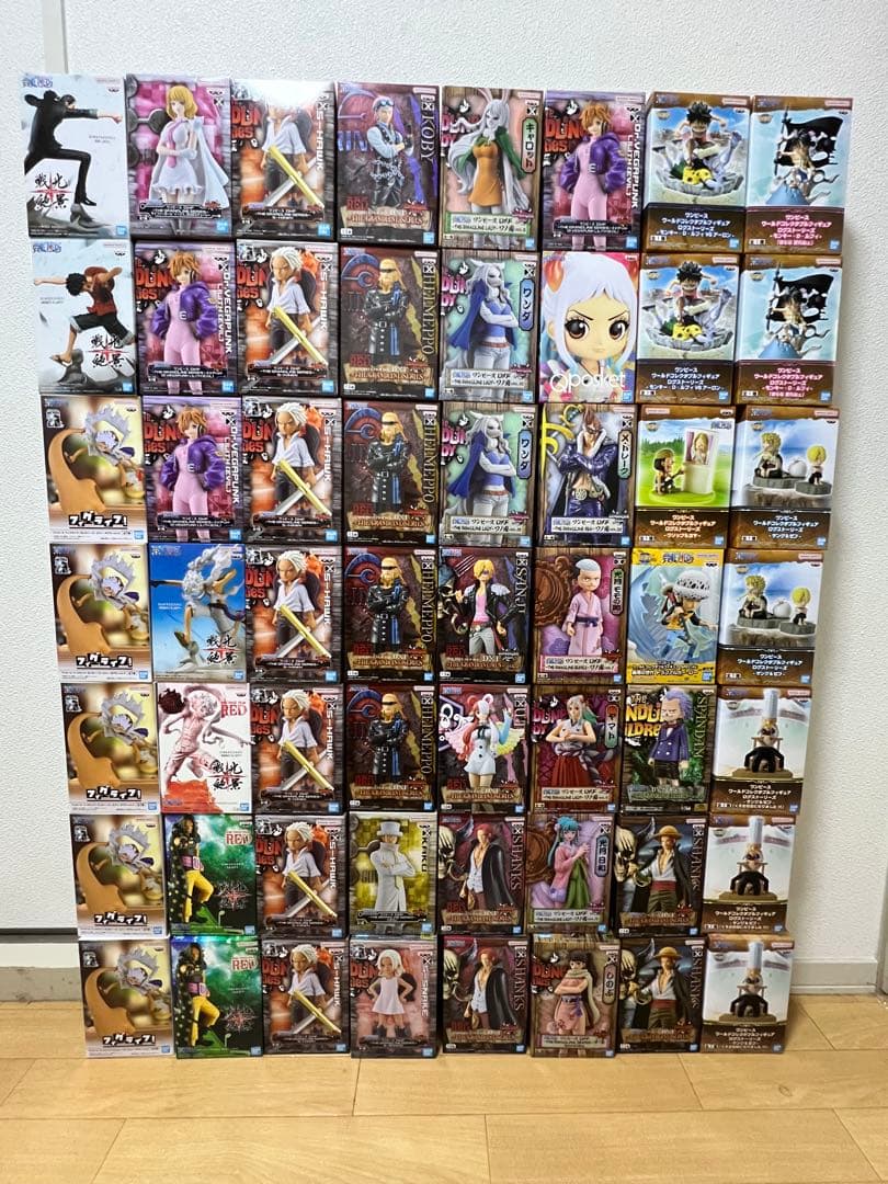 未開封 ワンピースフィギュア 56個 まとめ売り DXF ONE PIECE BANPRESTO（バンプレスト） ONE PIECE ワンピース DXF THE GRANDLINE