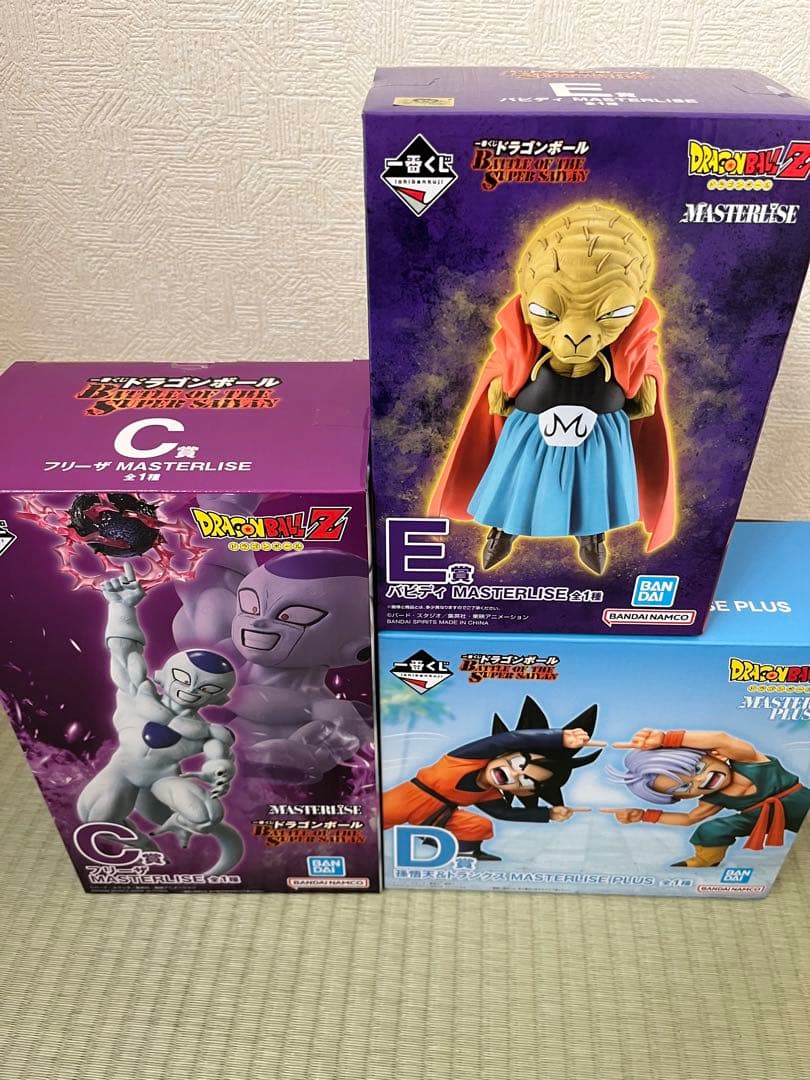 ドラゴンボール 一番くじ C賞 D賞E賞　未開封セット