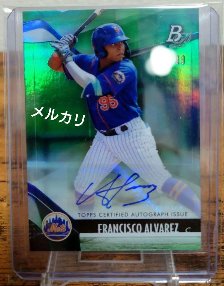 レア✨メッツ　フランシスコ・アルバレス　直筆サインカード　99枚限定！✨