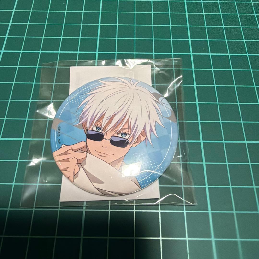 呪術廻戦 まるくじ 缶バッジ 五条悟 1点 - メルカリ