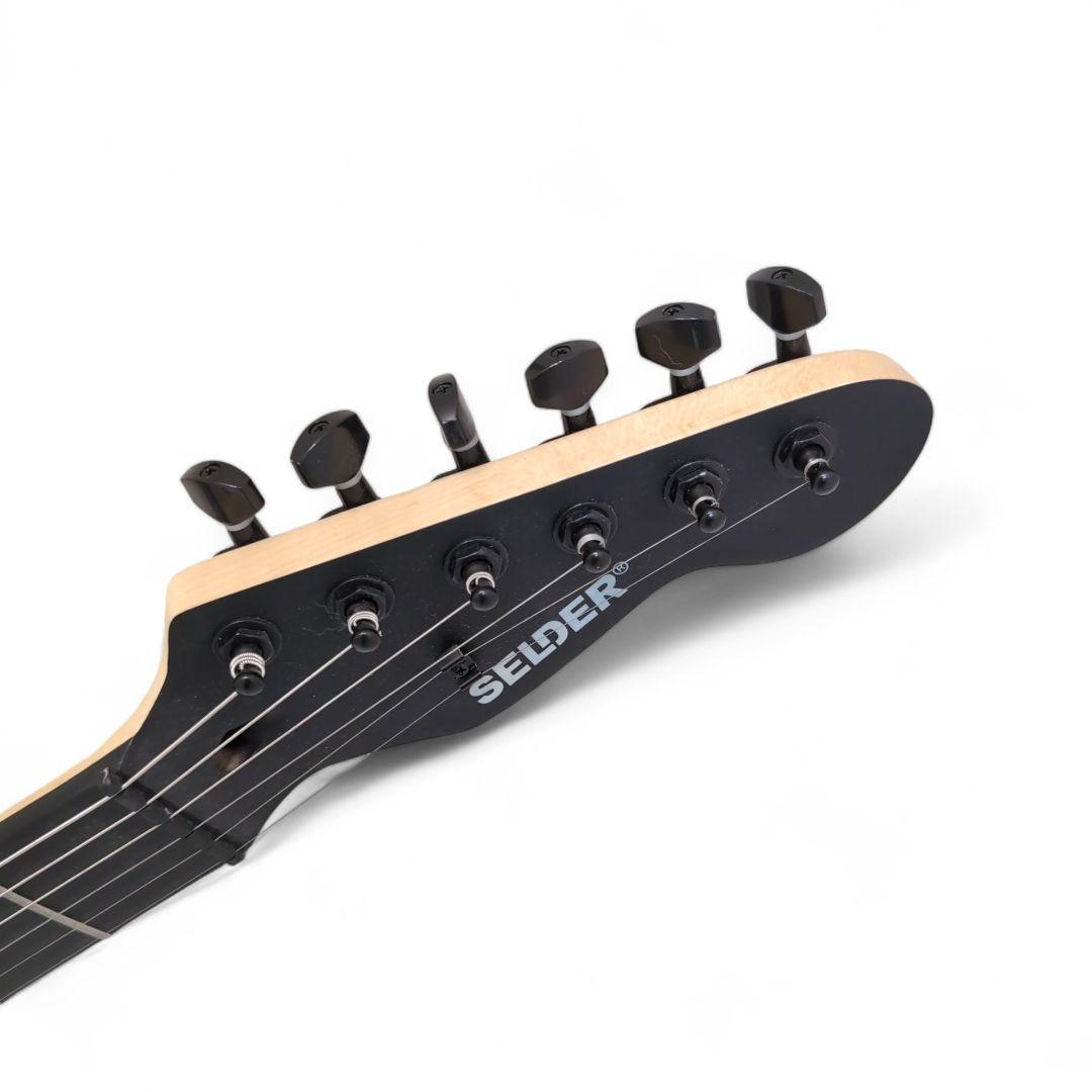 美品】SELDER / セルダー ストラトキャスタータイプ マットブラック