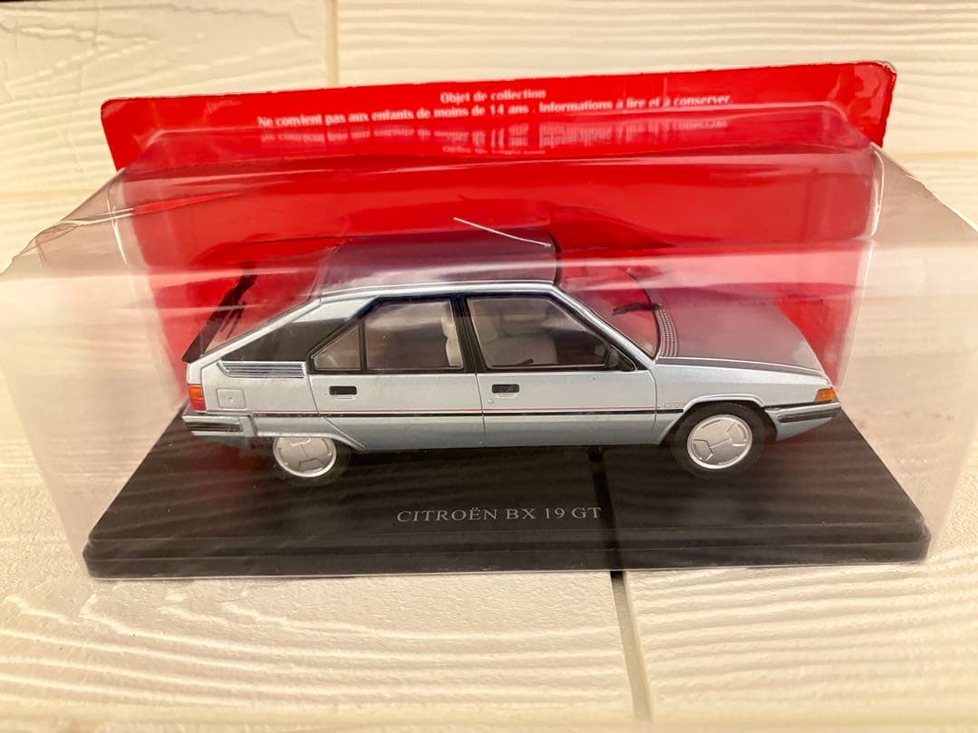 アシェット 1/24 シトロエンBX 19GT