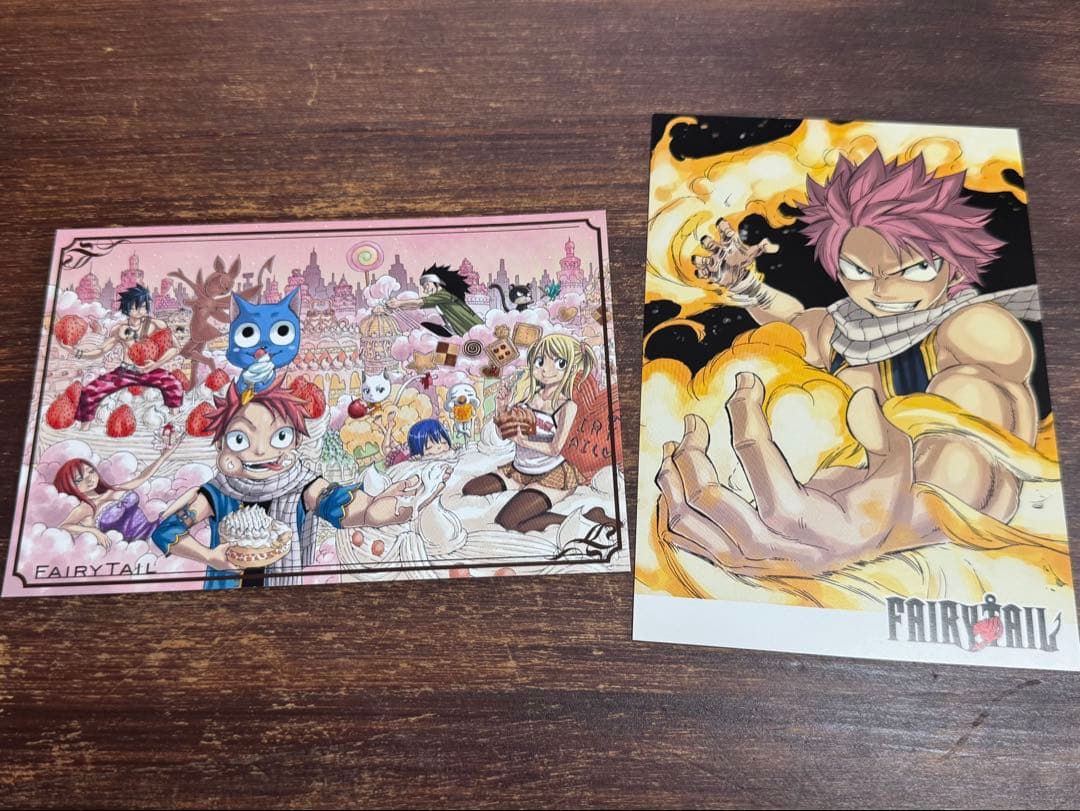 FAIRY TAIL フェアリーテイル ポストカード 2枚セット - メルカリ