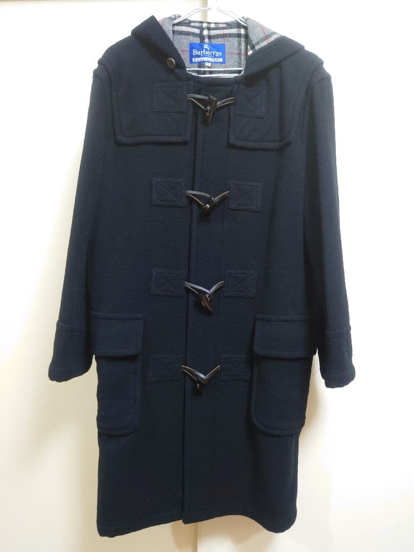 Burberrys BlueLabelダッフルコート 黒