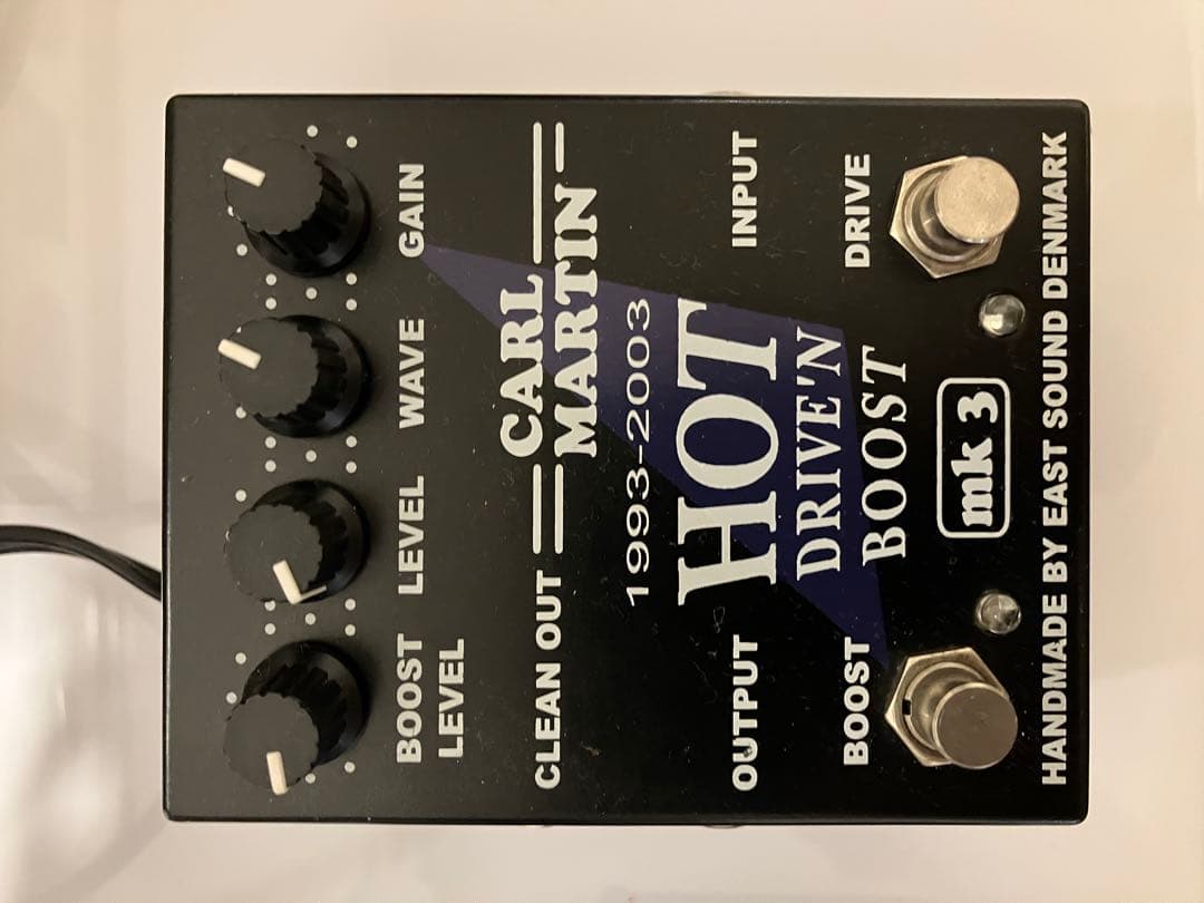 ギター CARL MARTIN HOT DRIVE'N BOOST mk 3 Hot Drive'n Boost mk3 | Carl Martin