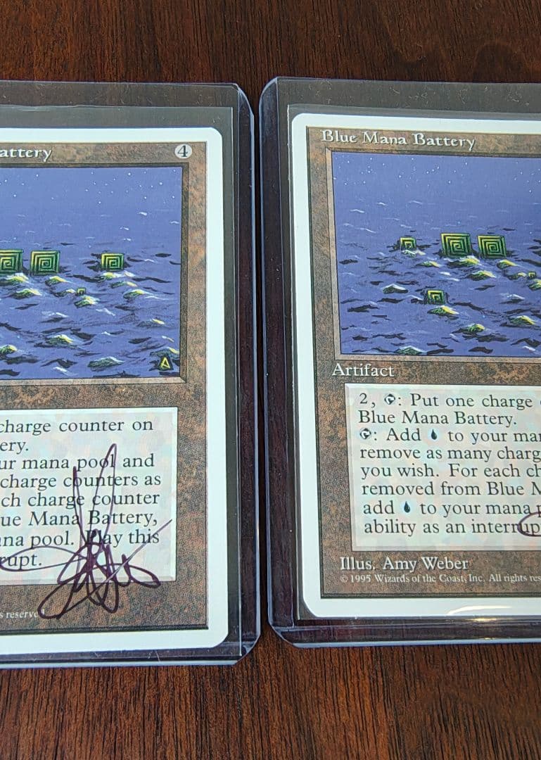 MTG Blue Mana Battery AP アーティストプルーフ アート - メルカリ
