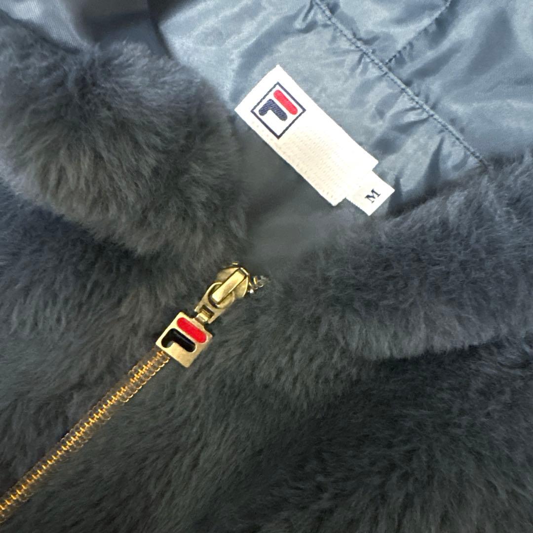 新品未使用】 FILA テニス レディース ファーベスト グレー Mサイズ