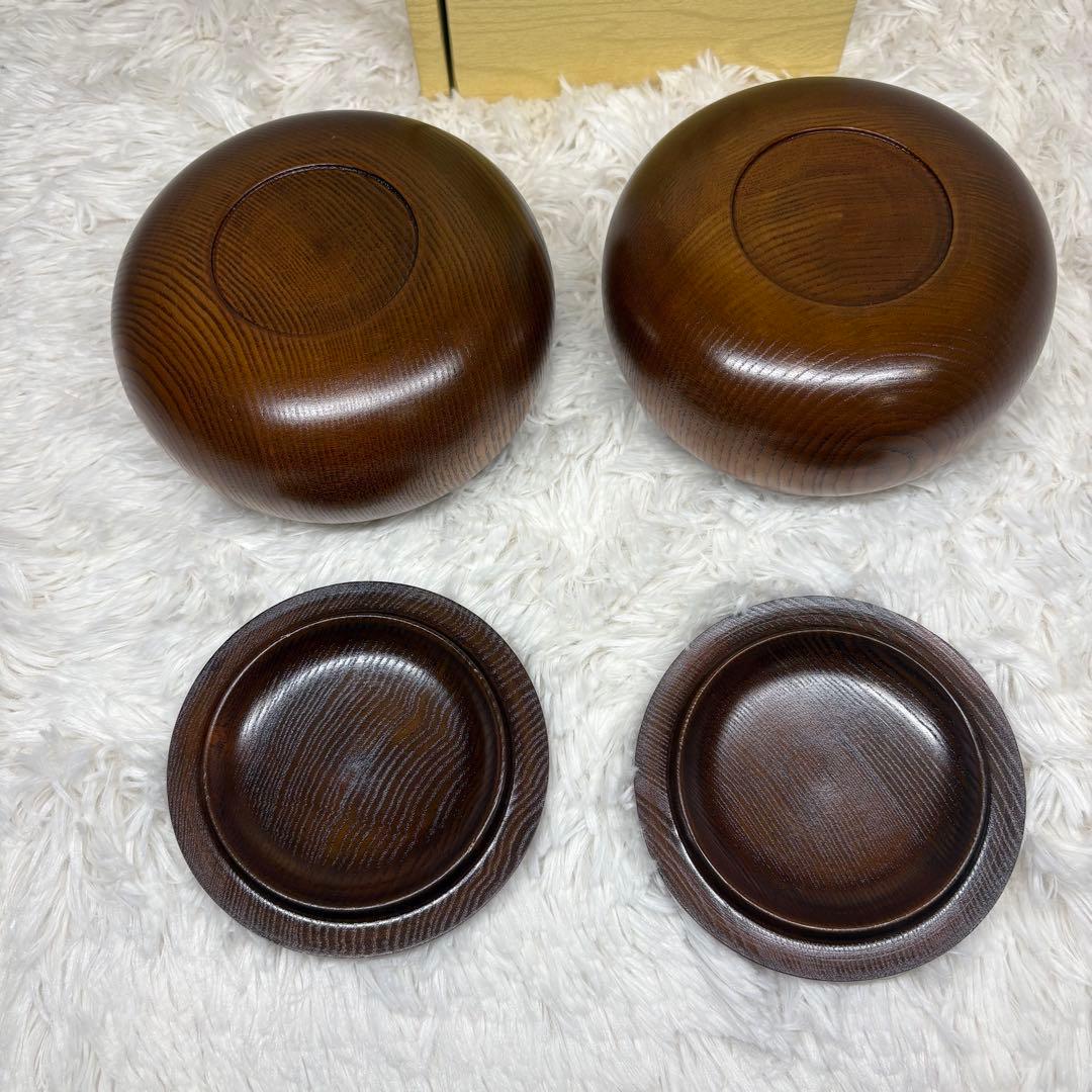 高級 日向特産 碁石 銘木碁笥 本蛤碁石 本那智黒 28号 囲碁 - メルカリ