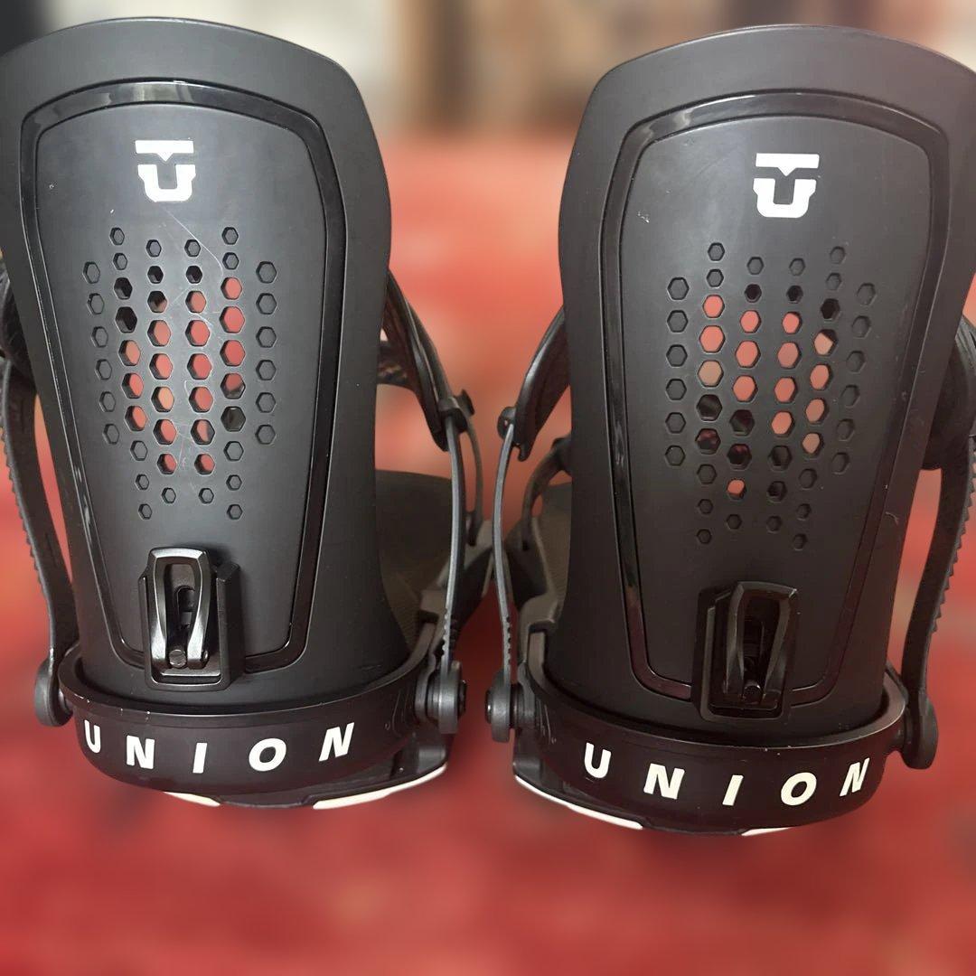 美品☆ UNION FORCE スノーボード ビンディング ブラック　M