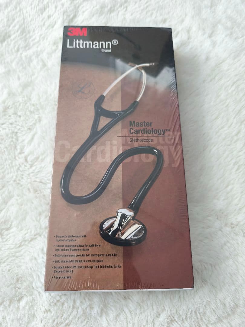 リットマン 聴診器 マスターカーディオロジー2175(ブラック・ブラスE)