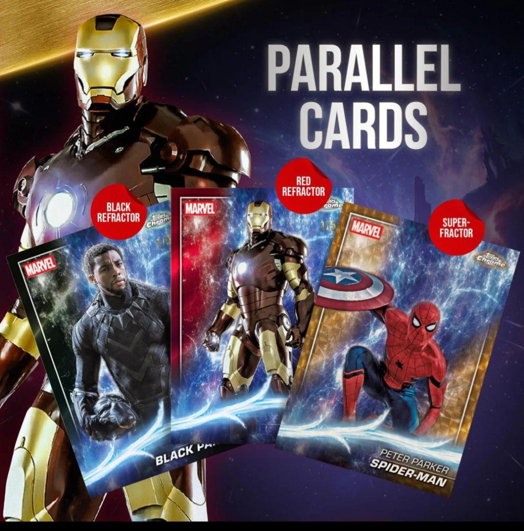 Topps Chrome Marvel トレーディングカード 2025年版 - メルカリ