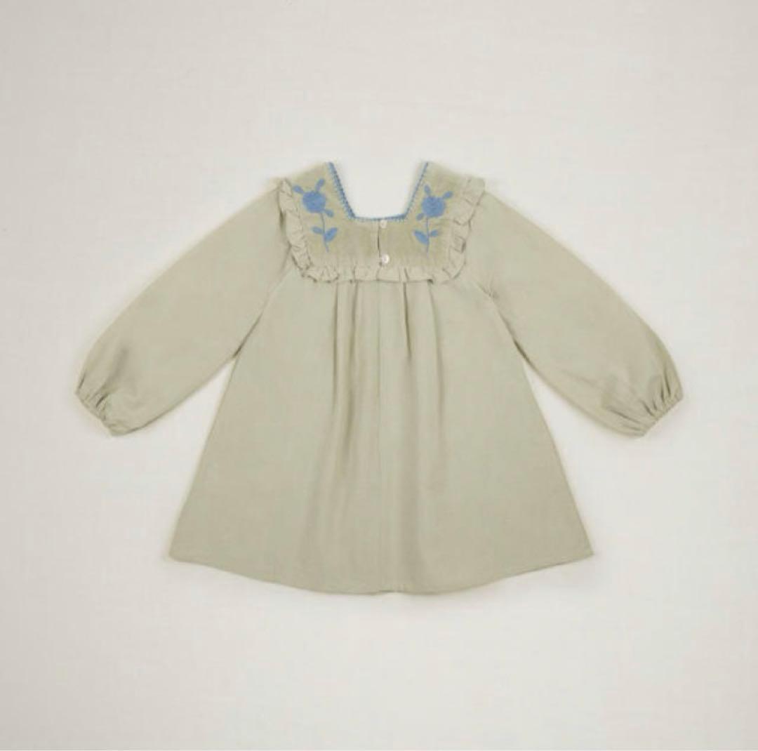 ぴたこ様専用 apolina アポリナ 秋冬 刺繍ワンピース 2y 3y - メルカリ