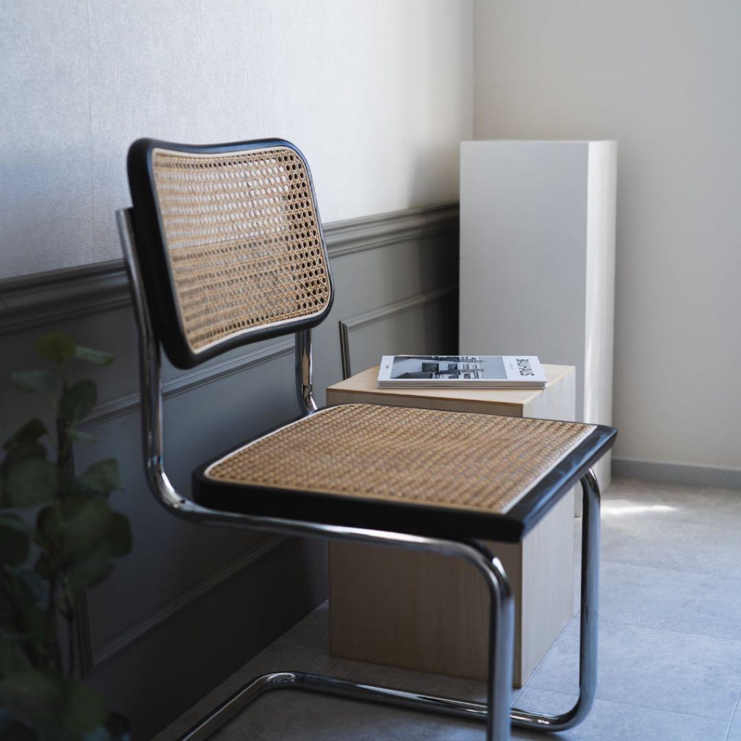 椅子 Cesca Armless Chair Black