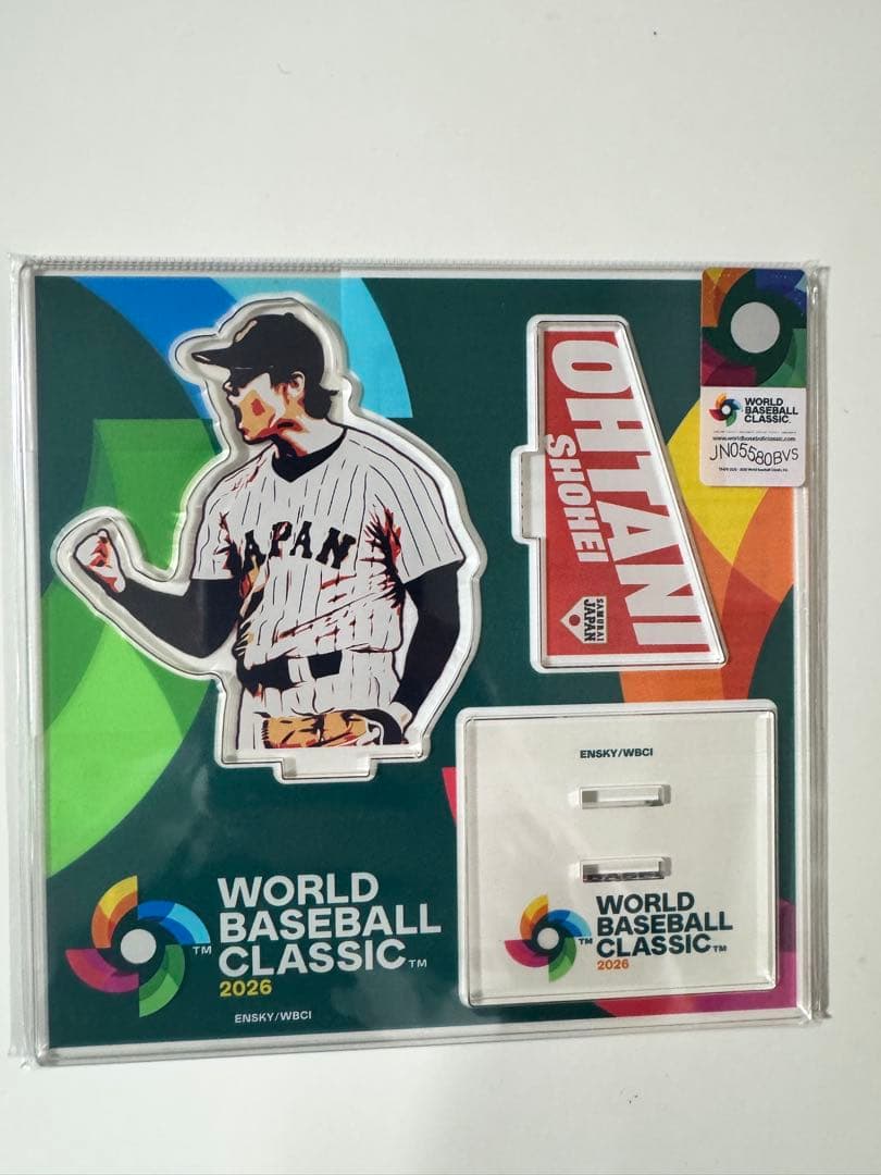 大谷翔平 WBC 2026 記念グッズ アクリルスタンド2種セット - メルカリ