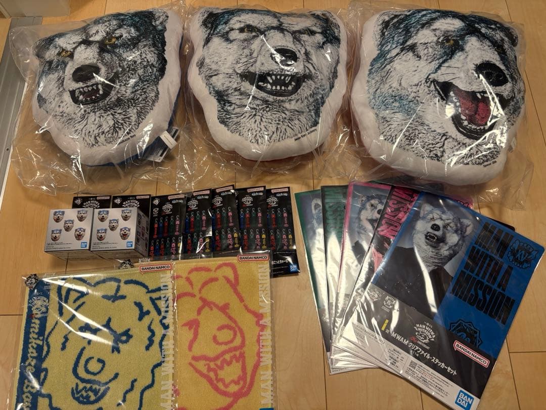 MAN WITH A MISSION マンウィズ　一番くじ　まとめ売り