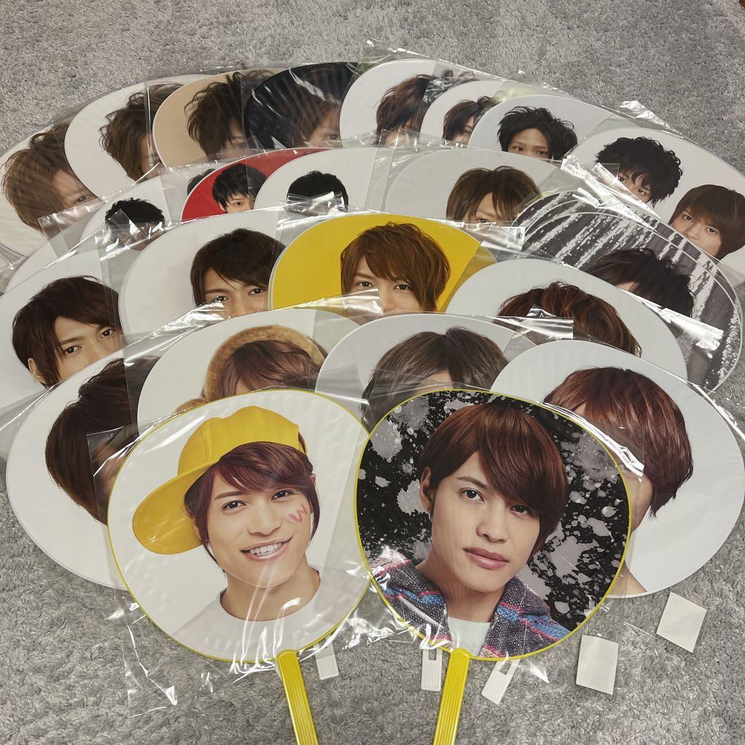 ジャニーズWEST WESTꓸ B.A.D. 中間淳太 歴代 うちわ セット - メルカリ