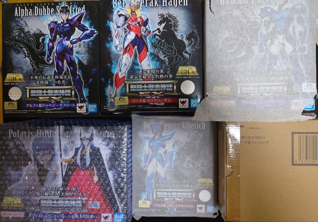 聖闘士聖衣神話EX アスガルド編 未開封品 ６体セット