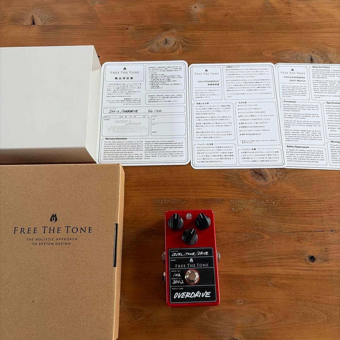 ギター Free The Tone SOV-2 Overdrive