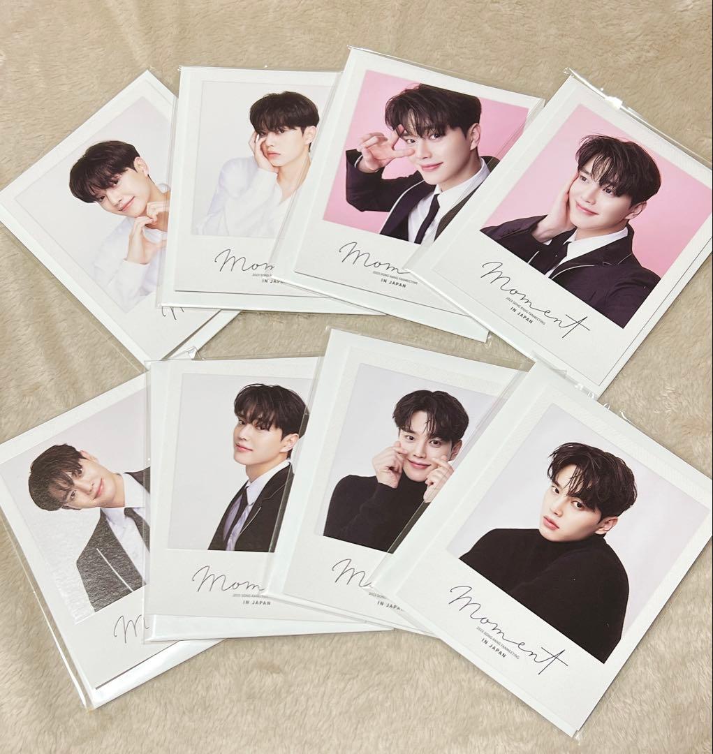 ソンガン SongKang Momentランダムポラロイド風トレカ 全8種未使用