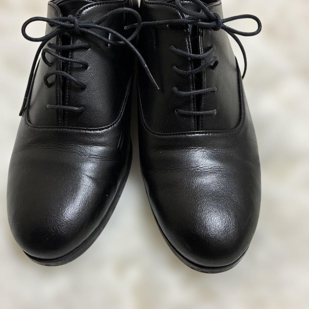 美品 ワコール パンプス success walk 23 黒 ビジネス レザー - メルカリ