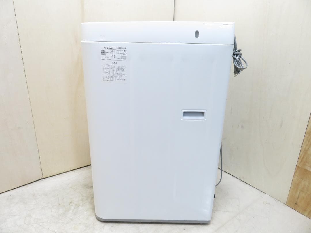 名古屋市内 近郊送料無料 シャープ 2023年製 全自動洗濯機 6.0kg