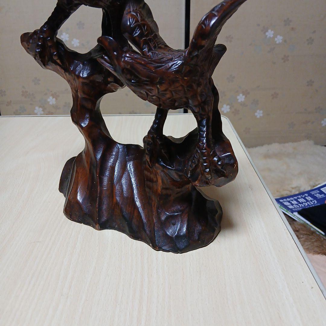 木製 鷲の彫刻 - メルカリ