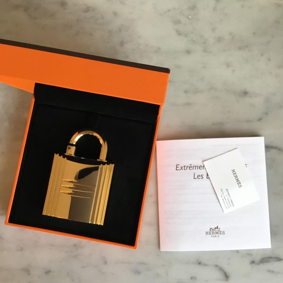 【HERMÈS】アトマイザー ジュエル ロックカデナ型希少デザイン／未使用に近い