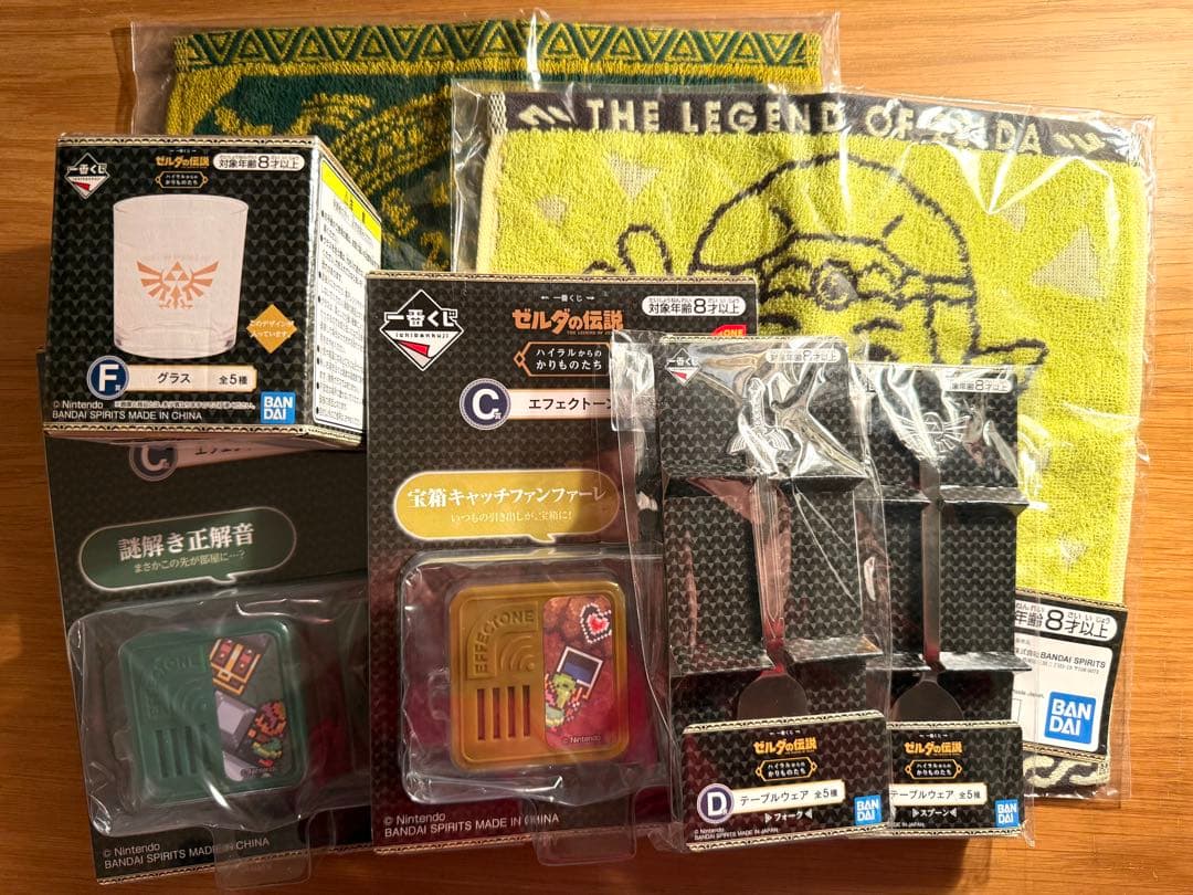ゼルダの伝説 一番くじ C賞 エフェクトーン＋D賞＋E賞＋F賞 - メルカリ