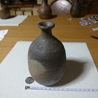 備前焼 人間国宝 藤原啓 徳利