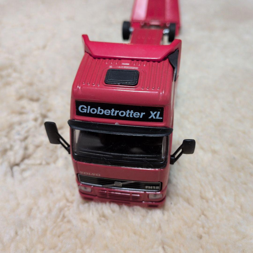 値下げ ボルボ赤いGlobetrotter XLトレーラー、重機セット 箱なし