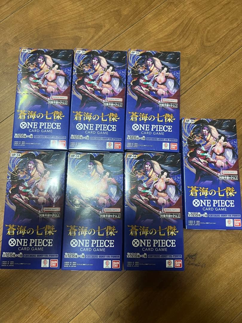 ワンピース カードゲーム 青海の七隻 7ボックス