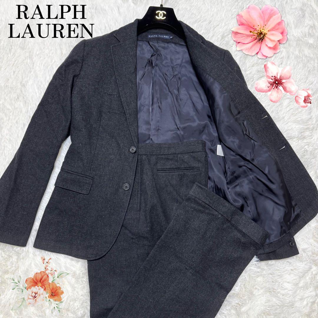 極美品 超希少 2XL カシミヤ混 ラルフローレン パンツ スーツ セットアップ