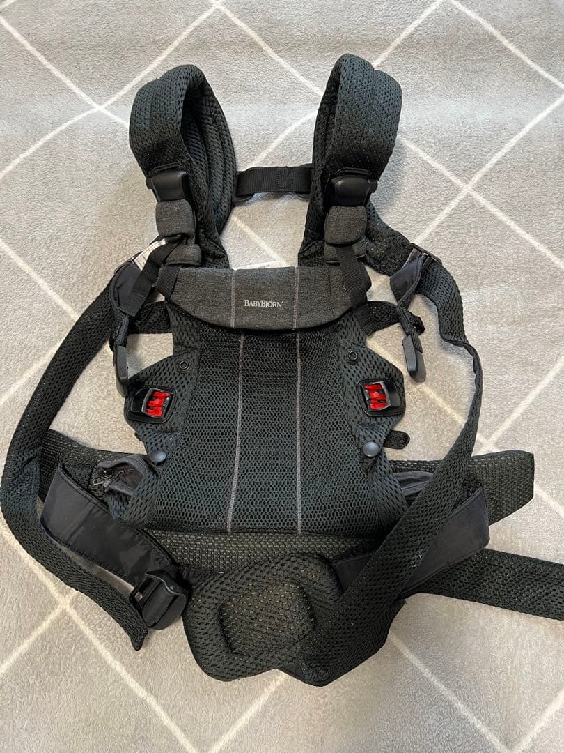 ベビービョルンハーモニー黒 BabyBjorn ベビービョルン ベビーキャリア ハーモニー HARMONY