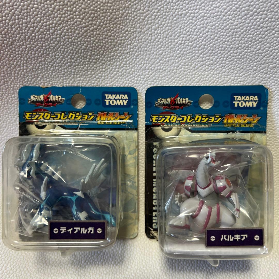 TAKARA TOMY ポケモン　モンコレ　ディアルガ & パルキア