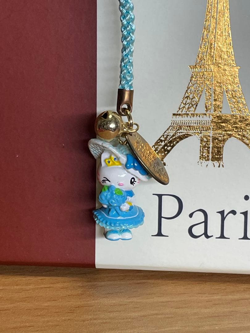 d*7様 ユニバーサルスタジオ限定 ハローキティ 値付けストラップ 水色