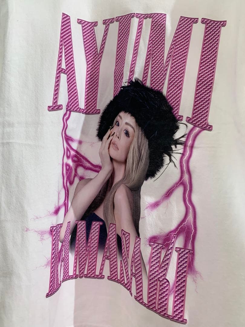 浜崎あゆみ　MFC Store コラボTシャツ