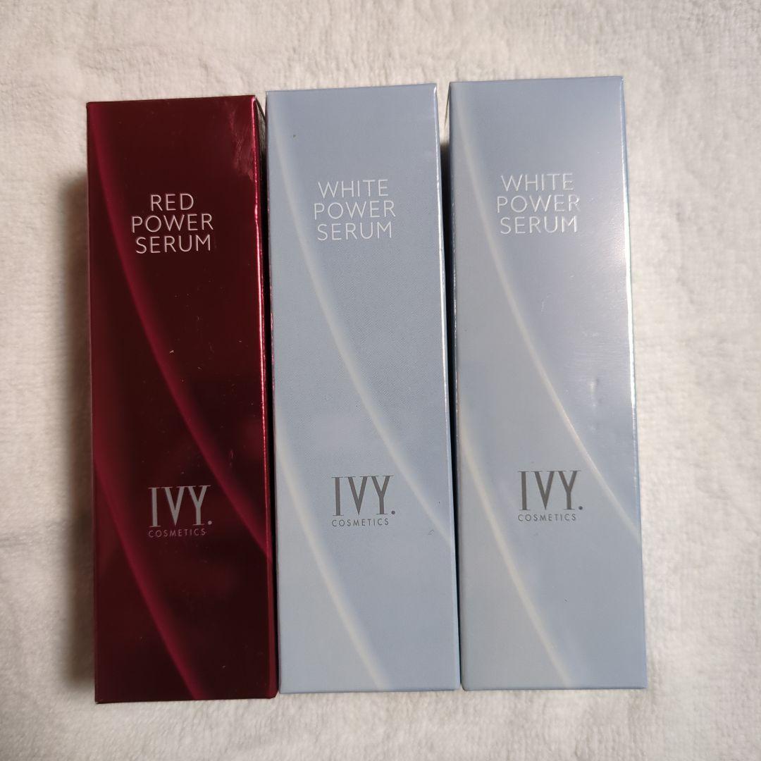 アイビー化粧品 レッドパワーセラム & ホワイトパワーセラム セット