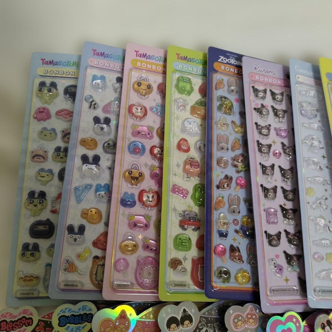 ボンボンドロップシール ボンドロ セット 21枚うるちゅる プチドロ