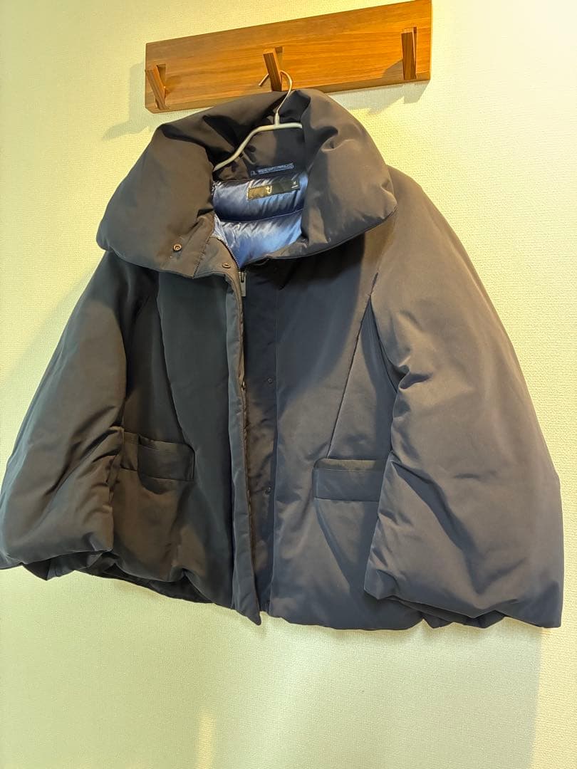 ユニクロ +J ハイブリッドダウンジャケット ネイビー M ユニクロ公式 | ハイブリッドダウンオーバーサイズジャケット