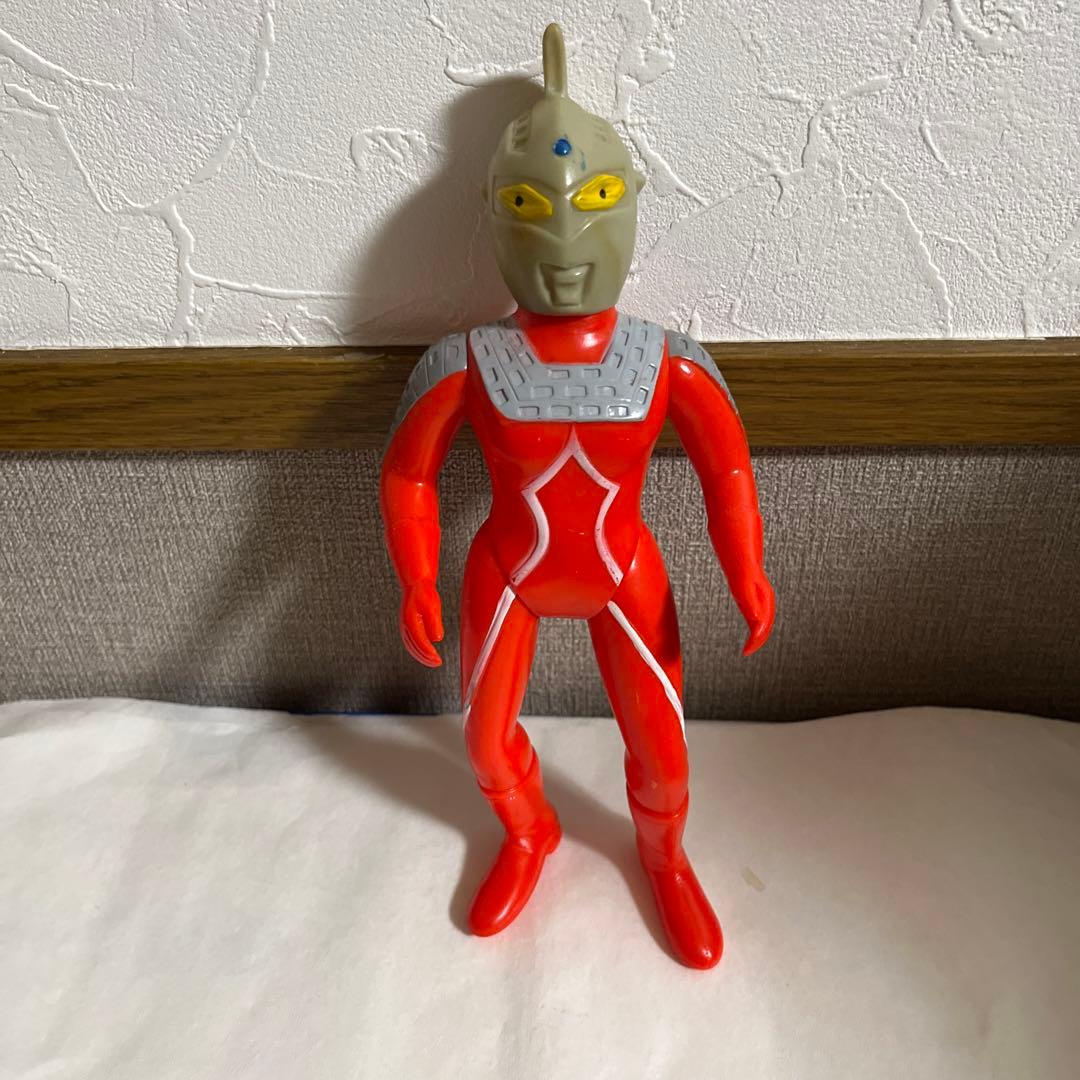 ⚠️当時物　ウルトラセブン　ブルマァク　ミドルサイズ　約19センチ レア 美品 ウルトラセブン ソフビ ブルマァク 当時物 ミドルサイズ